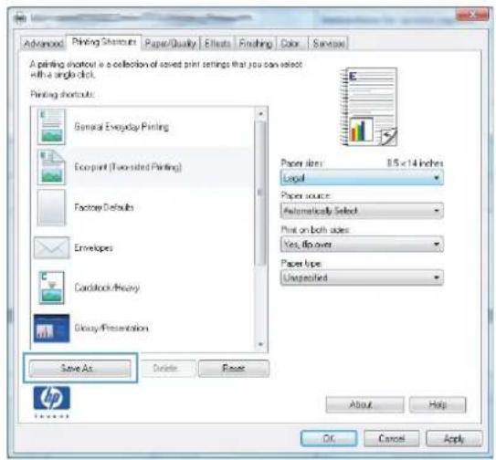 HP LaserJet Pro M276NW - Create a printing shortcut (Windows) - 5