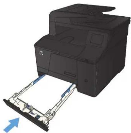 HP LaserJet Pro M276NW - Load the paper input tray - 4