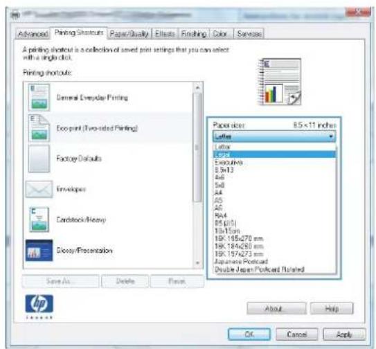 HP LaserJet Pro M276NW - Create a printing shortcut (Windows) - 4