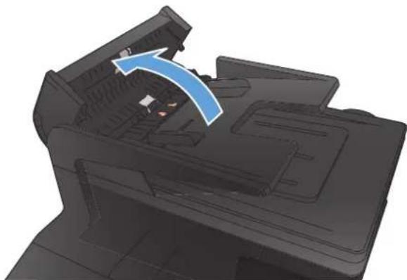HP LaserJet Pro M276NW - Clean the pickup rollers and separation pad in the document feeder - 1