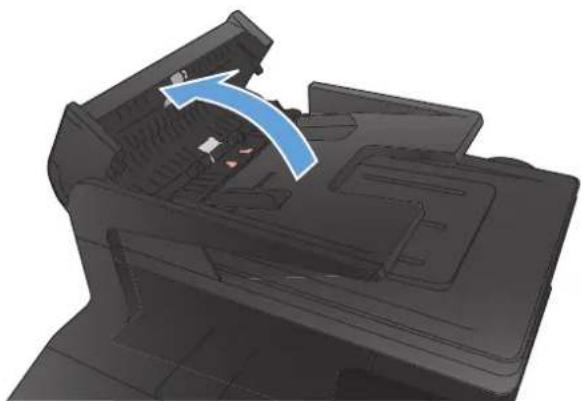HP LaserJet Pro M276NW - Clean the pickup rollers and separation pad in the document feeder - 1