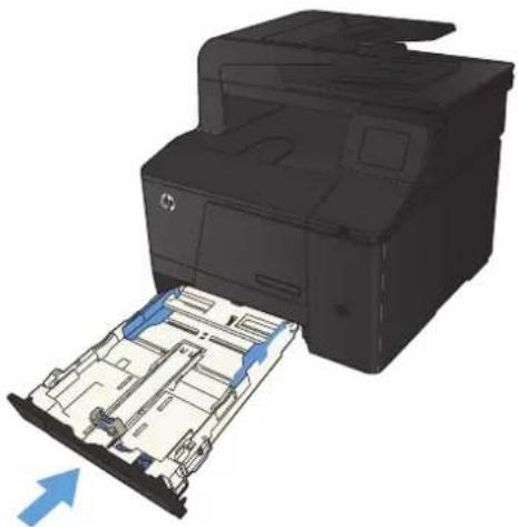 HP LaserJet Pro M276NW - Clear jams in the paper input tray - 5