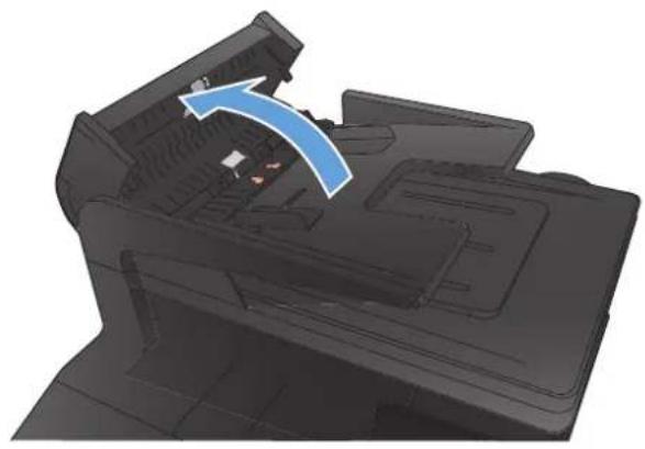 HP LaserJet Pro M276NW - Clean the pickup rollers and separation pad in the document feeder - 1
