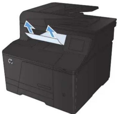 HP LaserJet Pro M276NW - Clear jams from the output bin - 1
