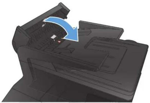 HP LaserJet Pro M276NW - Clean the pickup rollers and separation pad in the document feeder - 3