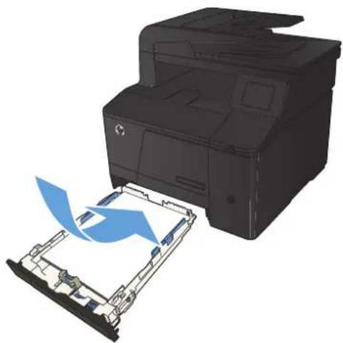 HP LaserJet Pro M276NW - Load the paper input tray - 3