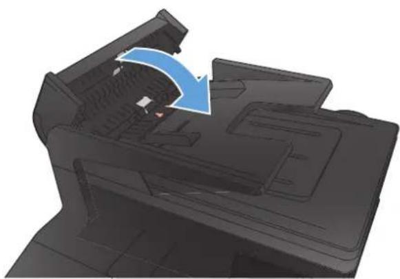 HP LaserJet Pro M276NW - Clean the pickup rollers and separation pad in the document feeder - 3