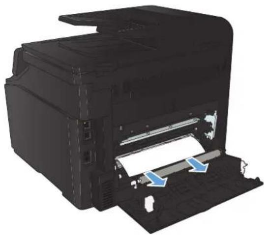 HP LaserJet Pro M276NW - Clear jams from the rear door - 2