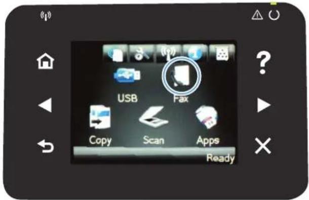 HP LaserJet Pro M276NW - Use the control panel to create and edit the fax phone book - 1