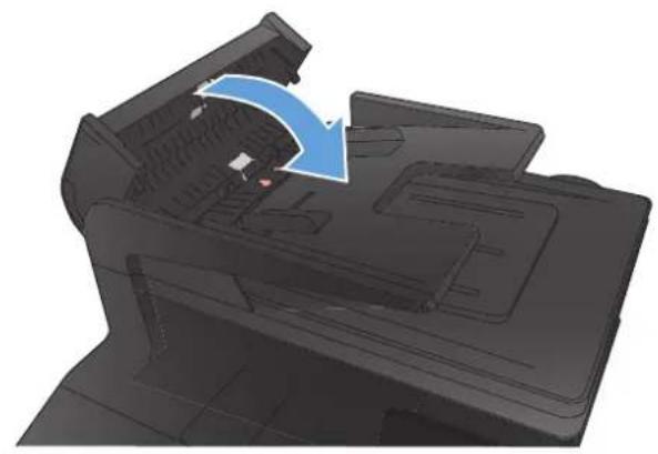 HP LaserJet Pro M276NW - Clear jams from the document feeder - 2