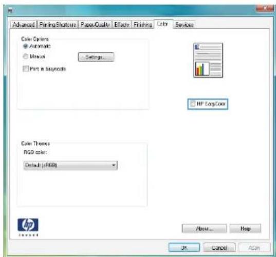 HP LaserJet Pro M276NW - Use the HP EasyColor option - 3