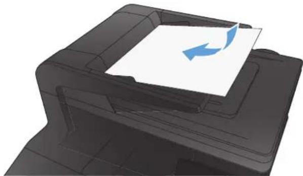 HP LaserJet Pro M276NW - Schedule a fax to be sent later - 2