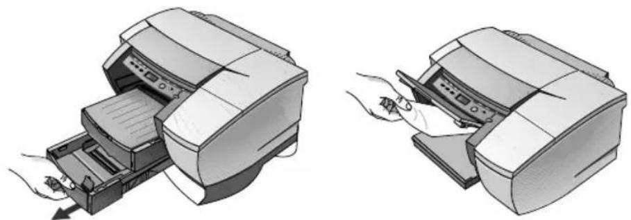HP Business Inkjet 2230 - Paper is Jammed in the Printer - 6