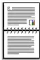 HP Deskjet 6127 - binding margin is in the wrong place - 2