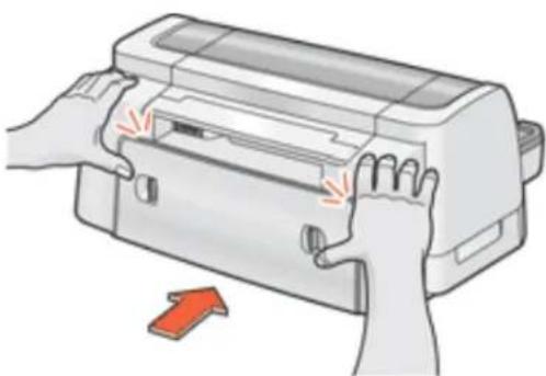 HP Deskjet 6127 - rear access door - 1