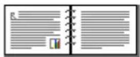 HP Deskjet 6127 - binding margin is in the wrong place - 3