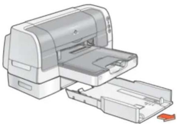 HP Deskjet 6127 - set the paper size - 1