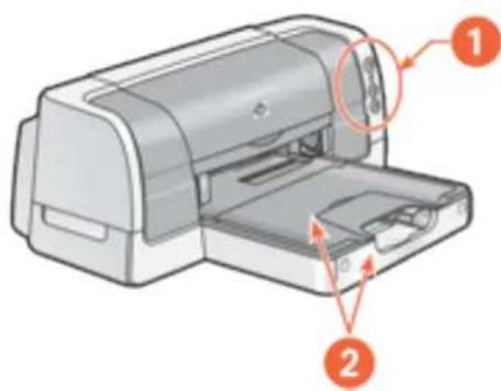 HP Deskjet 6127 - printer features - 1