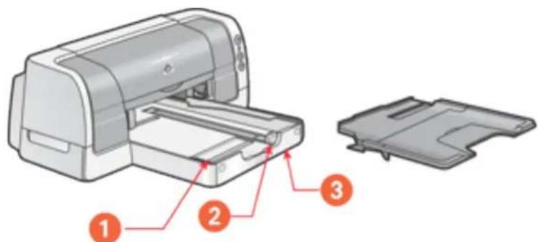 HP Deskjet 6127 - In tray - 1