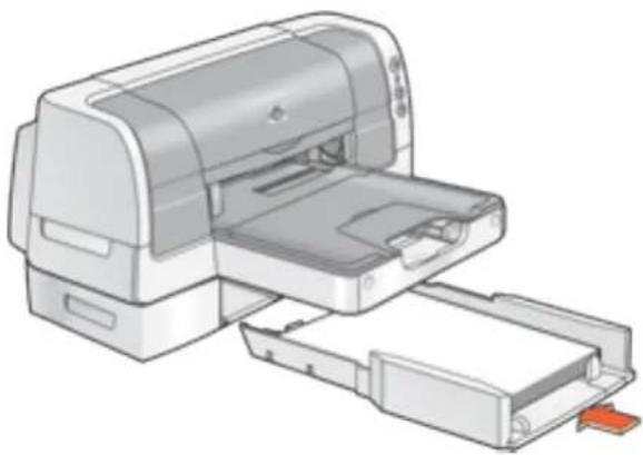 HP Deskjet 6127 - load paper in the tray - 3