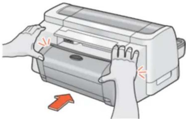HP Deskjet 6127 - installing the duplexer - 2