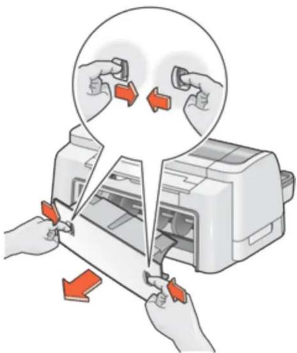 HP Deskjet 6127 - installing the duplexer - 1