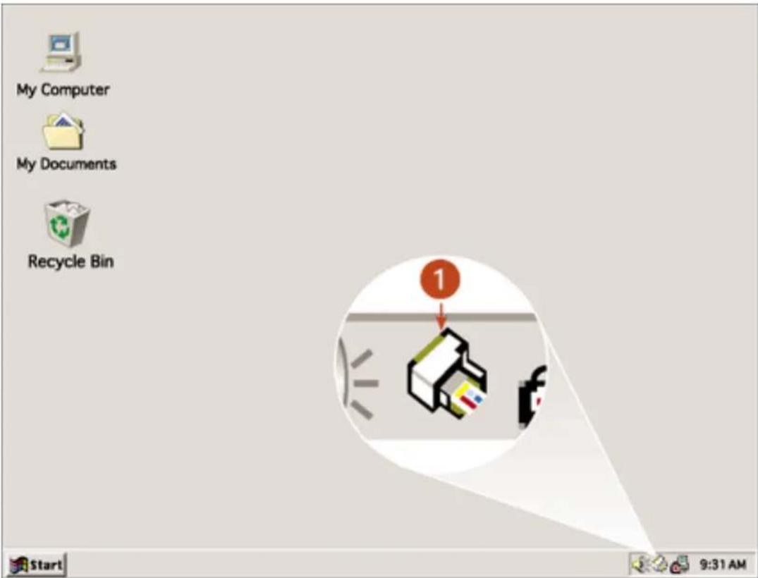 HP Deskjet 6127 - taskbar icon - 1