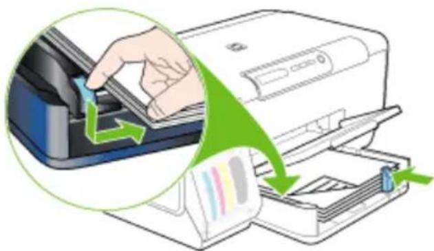 HP Officejet Pro K5400TN - To load Tray 1 (main tray) - 3