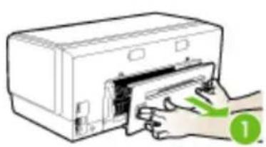 HP Officejet Pro K5400TN - To install the duplexer - 1