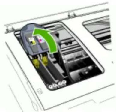 HP Officejet Pro K5400TN - To remove printheads before shipment - 3
