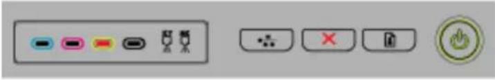 HP Officejet Pro K5400TN - Interpreting control-panel lights - 13
