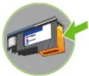 HP Officejet Pro K5400TN - To clean the printhead contacts manually - 5