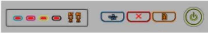 HP Officejet Pro K5400TN - Interpreting control-panel lights - 15