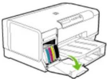 HP Officejet Pro K5400TN - To replace the ink cartridges - 1