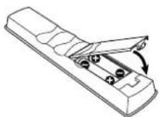 PIONEER PRO-930HD - Inserting batteries - 3