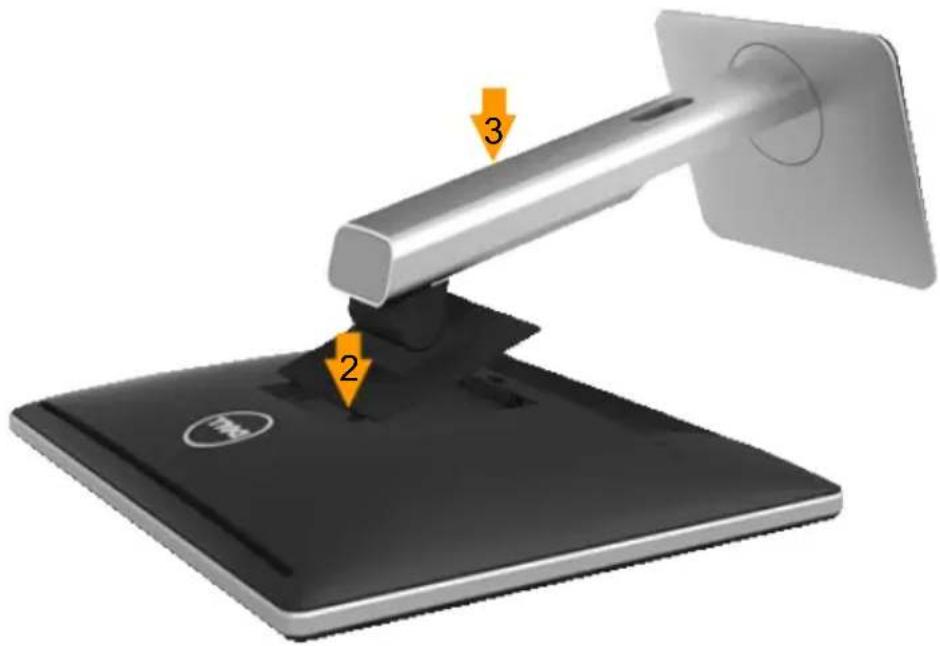 DELL P1914S - Attaching the Monitor - 2