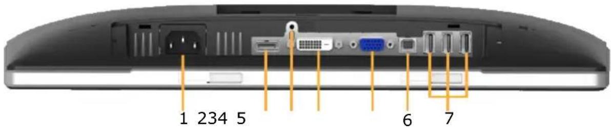 DELL P1914S - Side View - 2