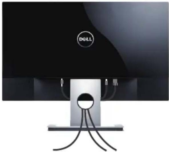 DELL UZ2315H - Organizing Cables - 1