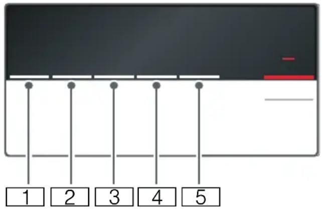 BOSCH WTH85VX0 - Anzeigefeld - 1