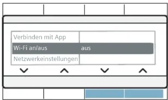 BOSCH WTXH7E50CH - Wi-Fi aktivieren/deaktivieren - 1