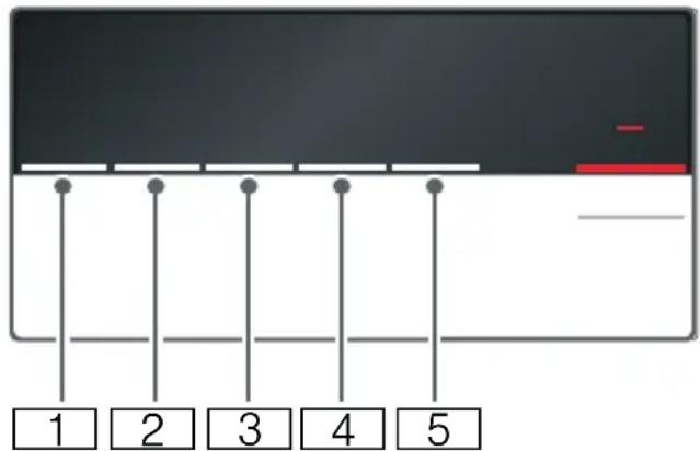 BOSCH WTH83V00 - Anzeigefeld - 1