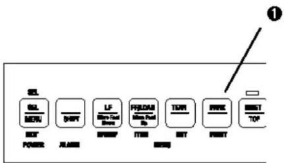 OKI Microline 591 - Paper Park Feature - 1