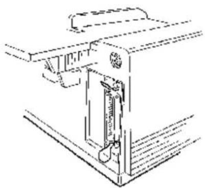 OKI Microline 591 - Connect to Your Computer and to the Power Line - 1