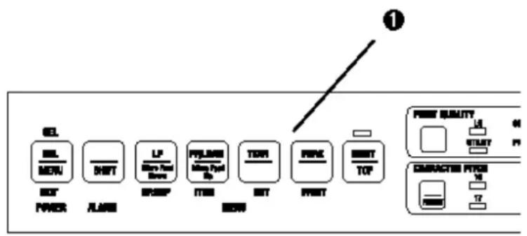 OKI Microline 591 - Switching from Single-Sheet Paper to Continuous-Form Paper - 1