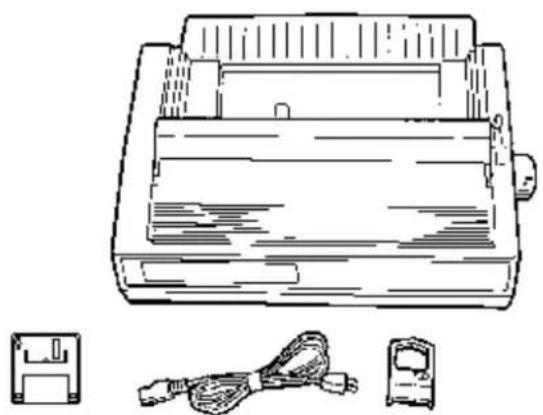 OKI Microline 590 - Unpacking Check The Contents - 1
