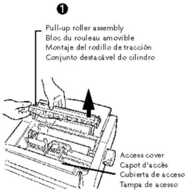 OKI Microline 590 - Solving the Problem of Continuing Rear-Feed Jamming - 1