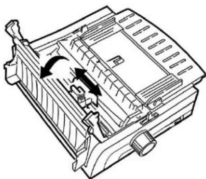 OKI Microline 420N - Ribbon Cartridge Handling - 1