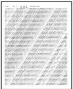 OKI Microline 420N - Rolling ASCII Test - 1