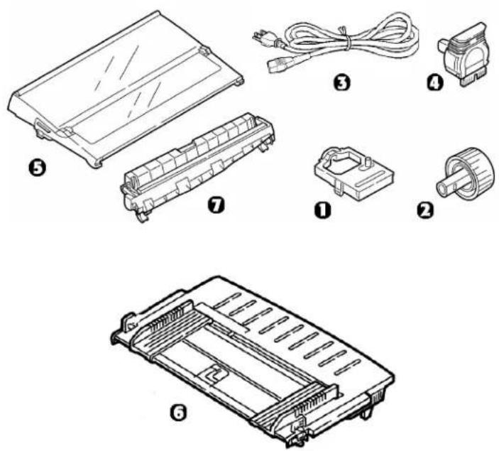 OKI Microline 420N - Replacement Parts - 1