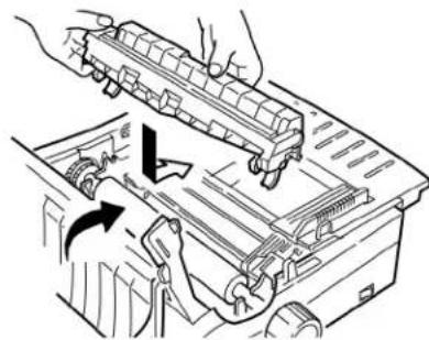 OKI Microline 420N - CAUTION! - 3